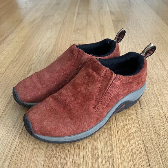 Merrell Jungle Mocs Suede Sequoia Slip On Shoes Women's Size 8.5 - Picture 1 of 10